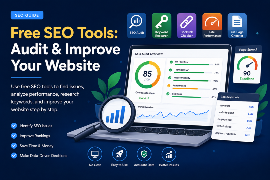 free SEO tools for website audit and optimization