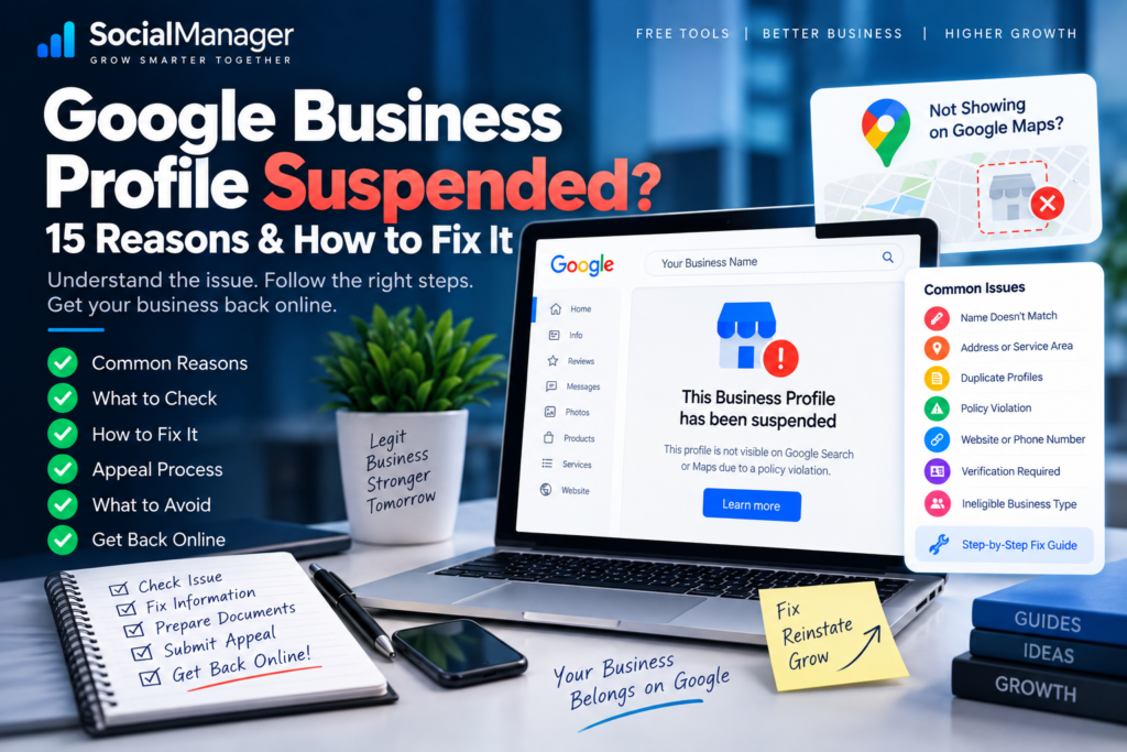 Google Business Profile not ranking on Google Maps – 15 reasons and fixes